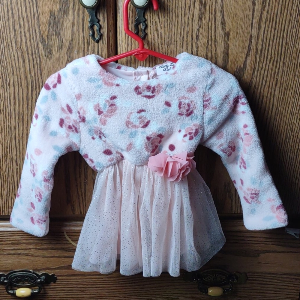 Little last baby 24m floral tutu dress - Picture 2 of 16